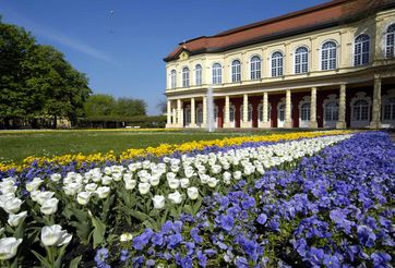 Schlossgarten Merseburg. Foto: Wolfgang Kubak