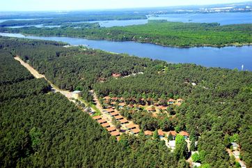 Luftfbildaufnahme vom Familienpark Senftenberger See. Foto: Richard Kliche