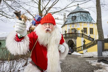 Kommt sonntags auch auf die Festung Königstein: Weihnachtsmann Andreas Wild, Foto: Marko Förster/Festung Königstein gGmbH
