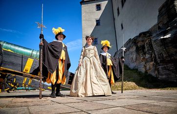 Vorschau auf das Renaissance-Fest auf der Festung Königstein. Foto: Marko Förster